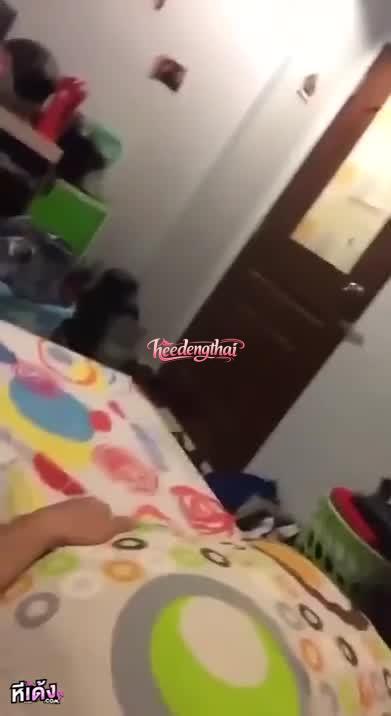 คลิปหลุดทางบ้านน้องแพรขย่มควยผัวน้ำแตกคาหี จับอมดูดเงี่ยนๆ 14นาที